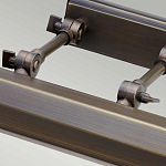 Светильник для картин с призматическим плафоном и двойными регулируемыми шарнирами Elstead Lighting варинант исполнения - 43 | Loft Concept в Ростове-на-Дону