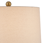 Настольная лампа с фактурным стеклянным корпусом Pommel варинант исполнения - 3 | Loft Concept в Ростове-на-Дону