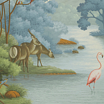 Обои ручная роспись African Savannah Eden варинант исполнения - 1 | Loft Concept в Ростове-на-Дону