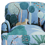 Дизайнерское классической формы на колесиках Trumann Armchair варинант исполнения - 4 | Loft Concept в Ростове-на-Дону