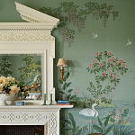 Обои ручная роспись Harpsden blue варинант исполнения - 5 | Loft Concept в Ростове-на-Дону