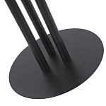 Настольная лампа с тремя прозрачными куполообразными плафонами и черным металлическим основанием Flos Wireline Lighting варинант исполнения - 2 | Loft Concept в Ростове-на-Дону