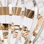 Бра золотого цвета с изогнутыми хрустальными элементами Radiant Ribbons варинант исполнения - 4 | Loft Concept в Ростове-на-Дону