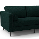 Мебельная ткань Шенилл темно-зеленый цвет 138 см T4-36 варинант исполнения - 10 | Loft Concept в Ростове-на-Дону