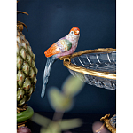 Чаша из прозрачного стекла с фигурками разноцветных попугаев на ободке 38 Eden Garden варинант исполнения - 3 | Loft Concept в Ростове-на-Дону