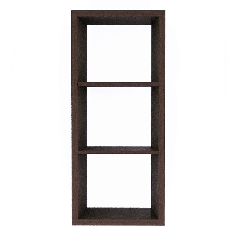 Полка-модуль для книг Primo длина 60 Темный дуб Древесина Черный в Ростове-на-Дону | Loft Concept 