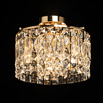 Потолочный светильник круглый с прозрачными подвесками Lunet варинант исполнения - 2 | Loft Concept в Ростове-на-Дону