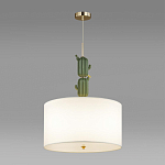 Подвесной светильник с декором в виде кактуса из керамики Opuntia D45 см варинант исполнения - 4 | Loft Concept в Ростове-на-Дону