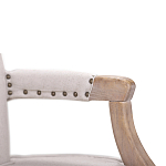 Кресло Aubrey Classical Armchair beige flax варинант исполнения - 4 | Loft Concept в Ростове-на-Дону