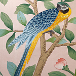 Обои ручная роспись Amazonia Florence Pink dyed silk варинант исполнения - 7 | Loft Concept в Ростове-на-Дону