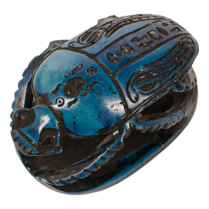 Статуэтка Скарабей маленький Scarab Beetle turquoise