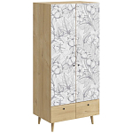 Шкаф с принтом Cotton варинант исполнения - 1 | Loft Concept в Ростове-на-Дону