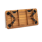 Двухместный диван из акации без подлоконтиков Amra варинант исполнения - 4 | Loft Concept в Ростове-на-Дону