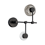 Бра с 2-мя плафонами разного диаметра и цвета Polyhedron варинант исполнения - 2 | Loft Concept в Ростове-на-Дону