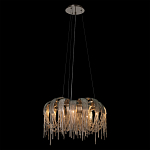 Люстра подвесная круглая с изогнутыми металлическими дугами и ниспадающими цепочками 65 см Atlantis Chain варинант исполнения - 11 | Loft Concept в Ростове-на-Дону