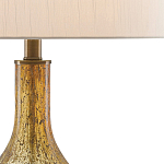 Настольная лампа с тканевым абажуром в форме цилиндра Thin Neck варинант исполнения - 1 | Loft Concept в Ростове-на-Дону