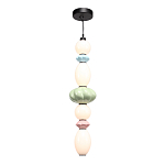 Подвесной светильник фигурный с керамическими элементами 32W LED Fragrant Light варинант исполнения - 1 | Loft Concept в Ростове-на-Дону