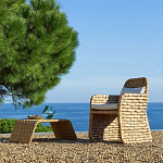 Плетеное кресло Madge Wicker Armchair варинант исполнения - 9 | Loft Concept в Ростове-на-Дону