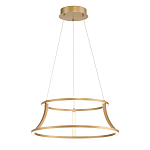 Люстра золотого цвета с 2-мя светодиодными кольцами Eurofase варинант исполнения - 2 | Loft Concept в Ростове-на-Дону