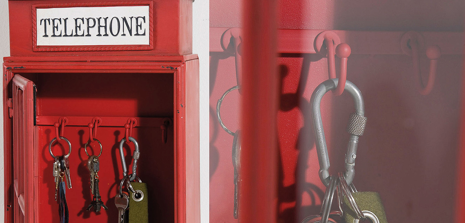 Ключница Red Telephone Box - Loft-Concept в Ростове-на-Дону