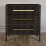 Комод Primo с 3 выдвижными ящиками Темный орех варинант исполнения - 1 | Loft Concept в Ростове-на-Дону