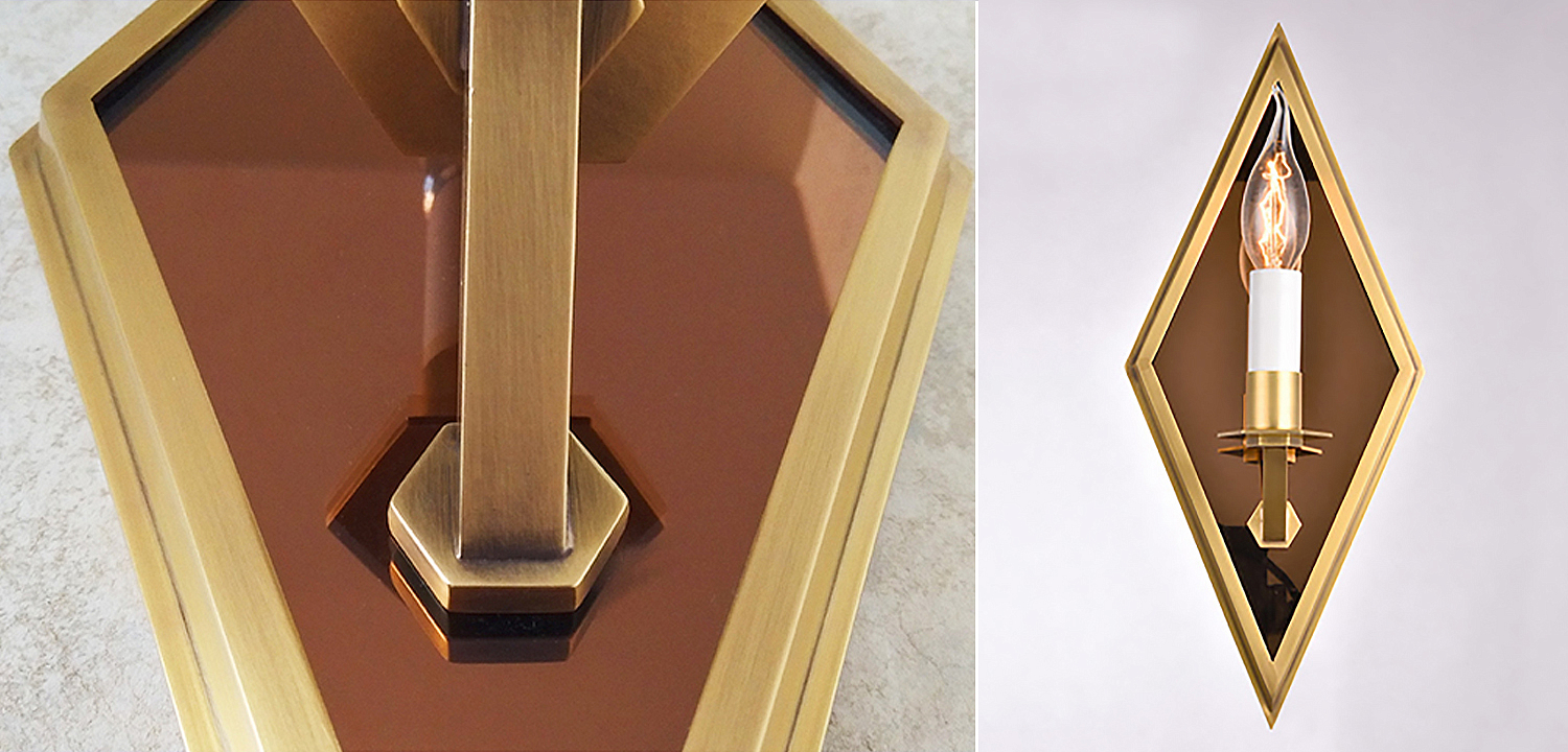 Бра Rhombus Wall lamp Бра Rhombus Wall lamp - Loft-Concept в Ростове-на-Дону