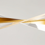 Люстра линейная с изогнутым плафоном Wave Line варинант исполнения - 8 | Loft Concept в Ростове-на-Дону