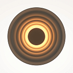 Бра круглое Soft Halo серый варинант исполнения - 2 | Loft Concept в Ростове-на-Дону