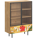 Витрина с изображением на дверцах Elise Cupboard варинант исполнения - 16 | Loft Concept в Ростове-на-Дону