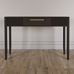 Элегантная Консоль Primo с выдвижным ящиком Темный орех варинант исполнения - 1 | Loft Concept в Ростове-на-Дону