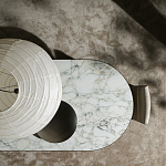 Дизайнерский рабочий стол из металла BLEVIO Table варинант исполнения - 7 | Loft Concept в Ростове-на-Дону