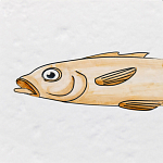 Плитка с узором Рыба Русалка варинант исполнения - 5 | Loft Concept в Ростове-на-Дону