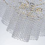 Люстра многоярусная с каскадами кристаллов Crystal Rains варинант исполнения - 7 | Loft Concept в Ростове-на-Дону