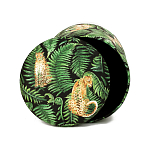 Пуф Leopards in the ferns варинант исполнения - 3 | Loft Concept в Ростове-на-Дону
