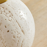 Настольная лампа на круглом основании из натурального камня Bartolomeo варинант исполнения - 1 | Loft Concept в Ростове-на-Дону