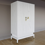 Платяной шкаф Elsa Dreams White с 2-мя фасадами варинант исполнения - 2 | Loft Concept в Ростове-на-Дону