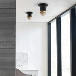 Потолочный светильник светодиодный с плафоном из натурального камня Purgatory варинант исполнения - 2 | Loft Concept в Ростове-на-Дону