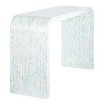 Консоль с инкрустацией Dominic Blue варинант исполнения - 1 | Loft Concept в Ростове-на-Дону