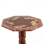 Кофейный стол из натуральных камней Лемезит и Яшма Natural Stone Tables варинант исполнения - 14 | Loft Concept в Ростове-на-Дону