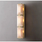 Бра из 3-х прямоугольных мраморных панелей Calling to Shine варинант исполнения - 4 | Loft Concept в Ростове-на-Дону