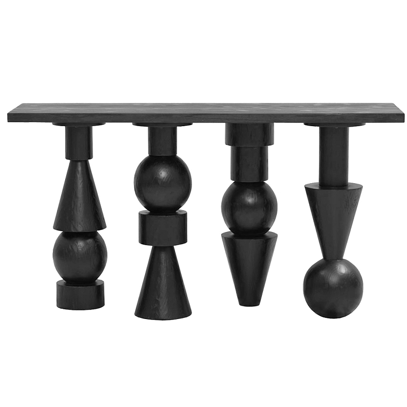 Консоль Bishop IV Черный матовый в Ростове-на-Дону | Loft Concept 