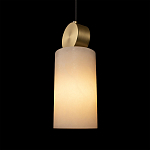 Подвесной светильник с цилиндрическим мраморным плафоном Marble square варинант исполнения - 6 | Loft Concept в Ростове-на-Дону