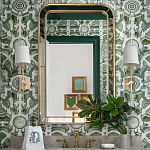 Зеркало в золотой раме Arched Mirror варинант исполнения - 3 | Loft Concept в Ростове-на-Дону