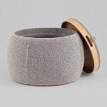 Пуф-трансформер Люкке с крышкой серый варинант исполнения - 5 | Loft Concept в Ростове-на-Дону