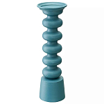 Подсвечник фигурный голубой Bright Accent 33 см варинант исполнения - 1 | Loft Concept в Ростове-на-Дону