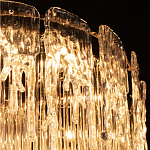 Бра с эффектом стекающего стекла и прозрачными трубками Textured Glass варинант исполнения - 7 | Loft Concept в Ростове-на-Дону