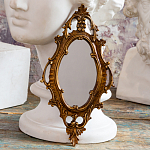 Зеркало настенное в ажурной раме бронзового цвета Classic Ornament Mirror варинант исполнения - 3 | Loft Concept в Ростове-на-Дону
