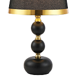 Настольная лампа с абажуром Altera Lampshade Black Gold Table Lamp варинант исполнения - 3 | Loft Concept в Ростове-на-Дону