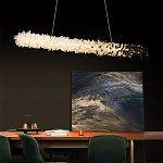 Люстра линейная светодиодная из необработанных кристаллов Mountain Comet варинант исполнения - 4 | Loft Concept в Ростове-на-Дону