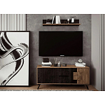 Полка навесная открытая Stone Effect варинант исполнения - 2 | Loft Concept в Ростове-на-Дону